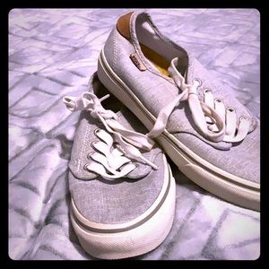 Gray orthopedic vans